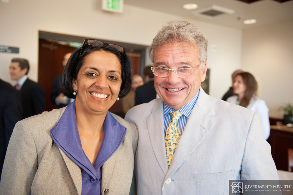 Rajita Sinha, Ph.D. of Yale University and Dr. Mark Gold